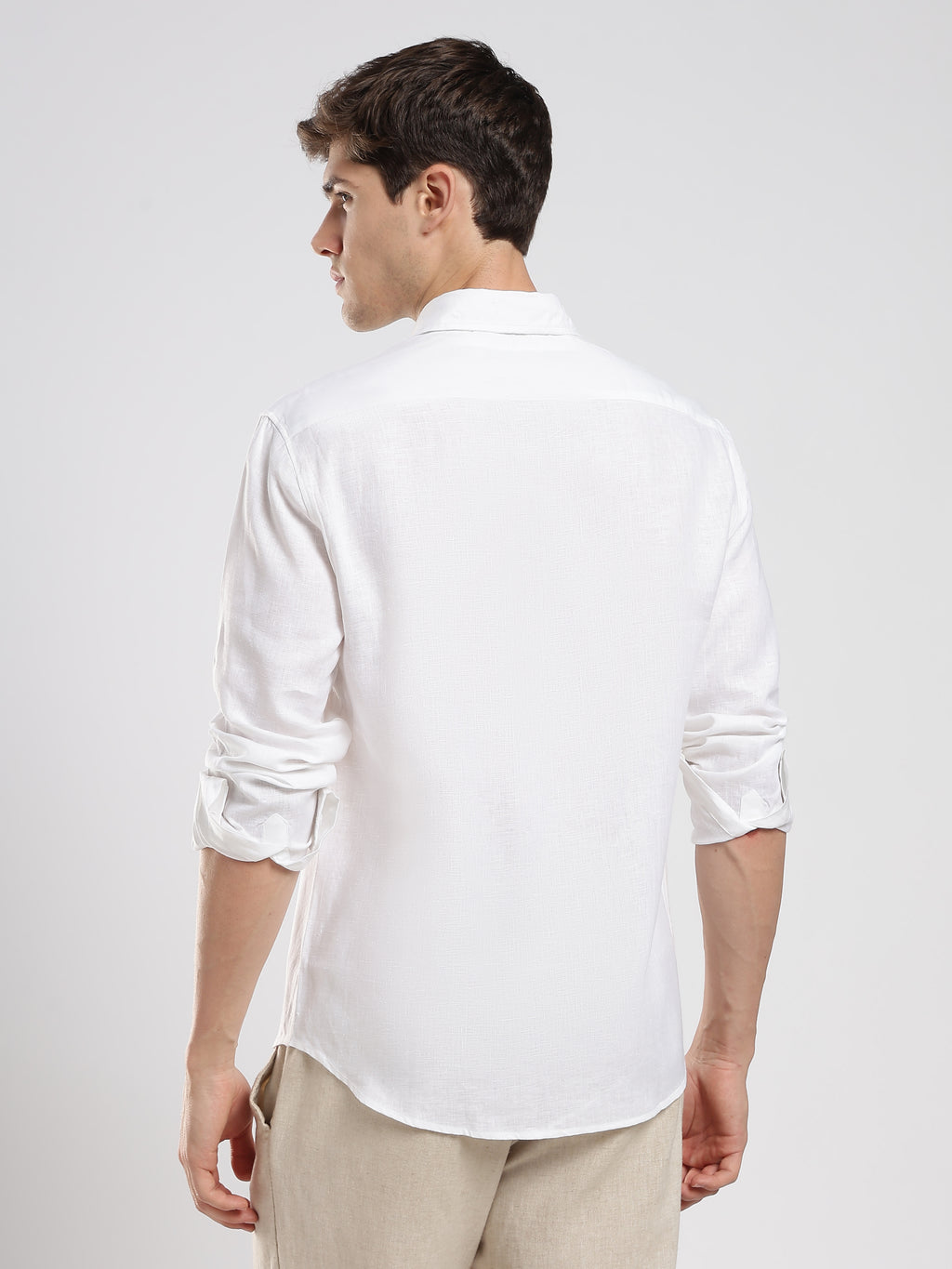 White Air Linen Shirt – Summer Classic